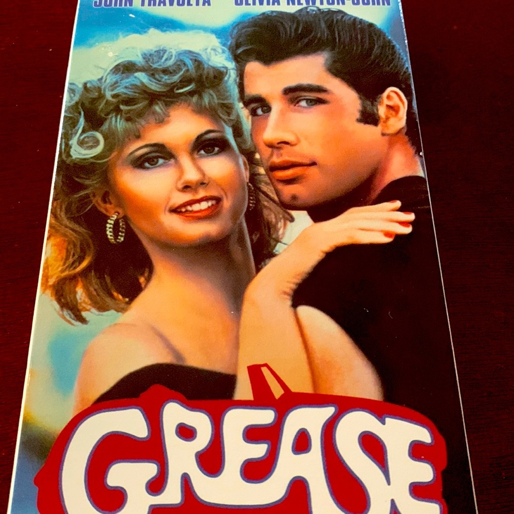 Grease movie VHS